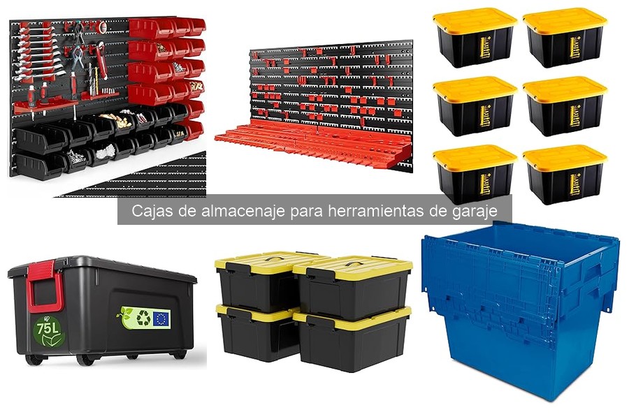 Precios de cajas de almacenaje para herramientas de garaje