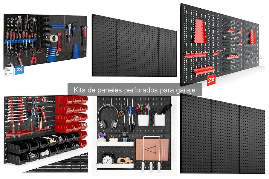 Precios de kits de paneles perforados para garaje