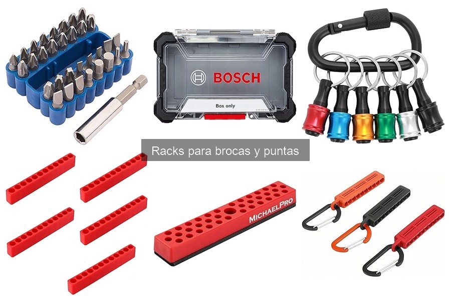 Precios de racks para brocas y puntas: dónde comprarlos