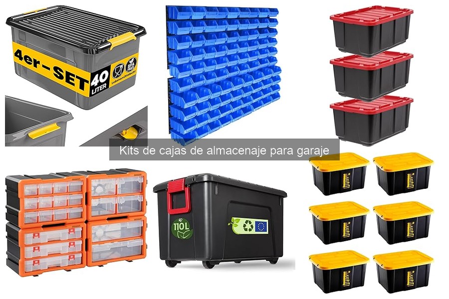 Precios promedio de kits de cajas de almacenaje para garaje