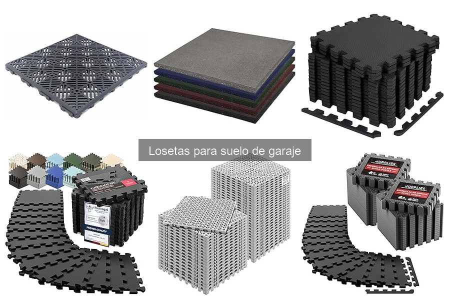 Precios y Mejores Tiendas para Losetas de Suelo de Garaje