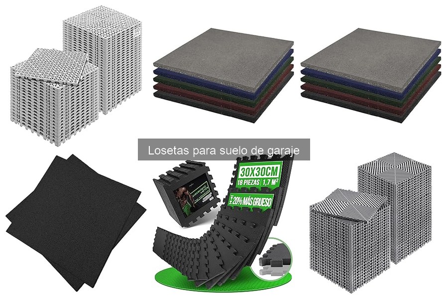 Problemas comunes al instalar losetas en el garaje