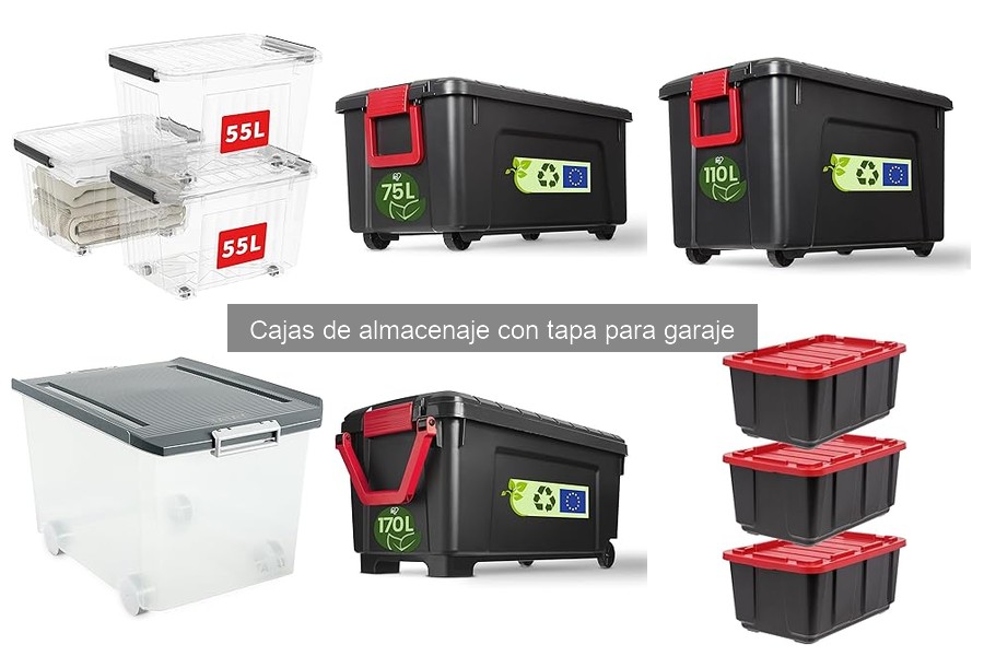 Problemas comunes al usar cajas de almacenaje con tapa