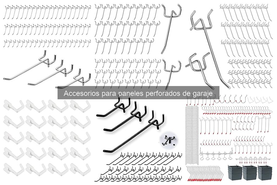 Problemas comunes con accesorios para paneles perforados