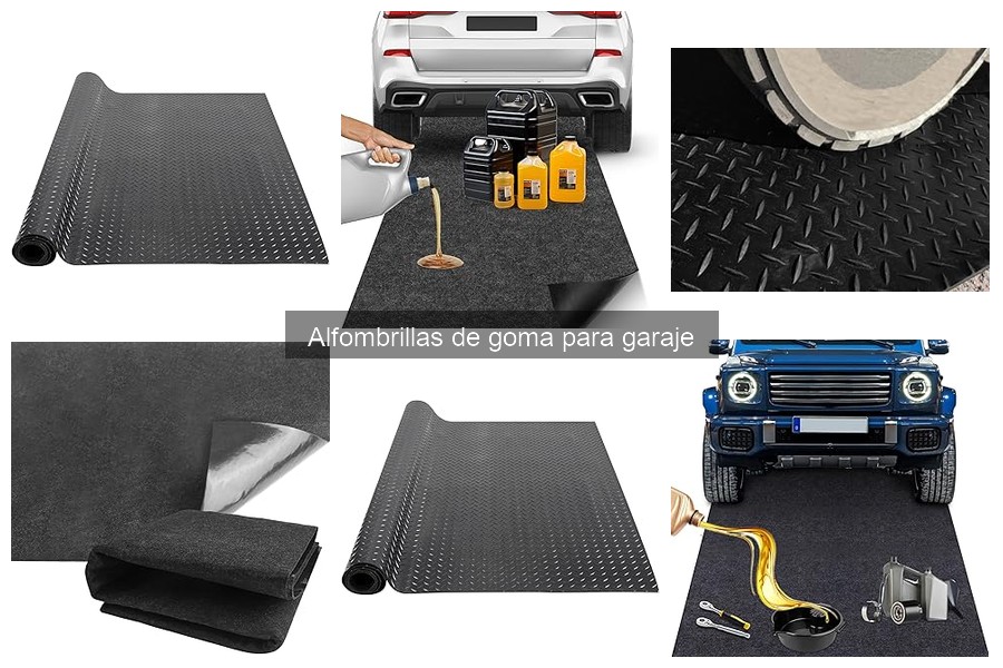 Problemas comunes con alfombrillas de goma en garajes