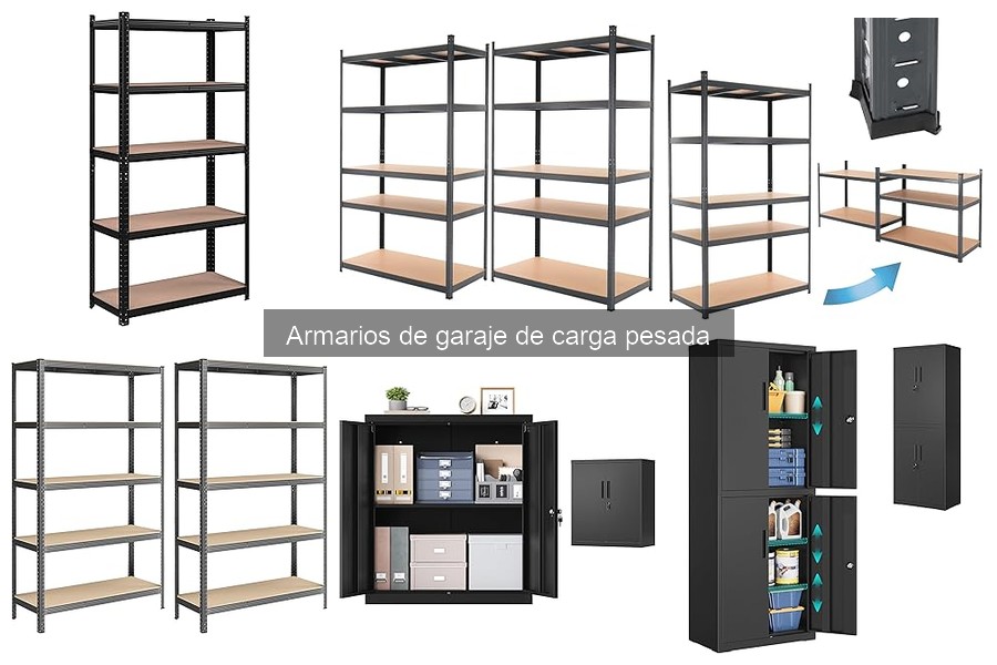 Problemas comunes con armarios de garaje de carga pesada