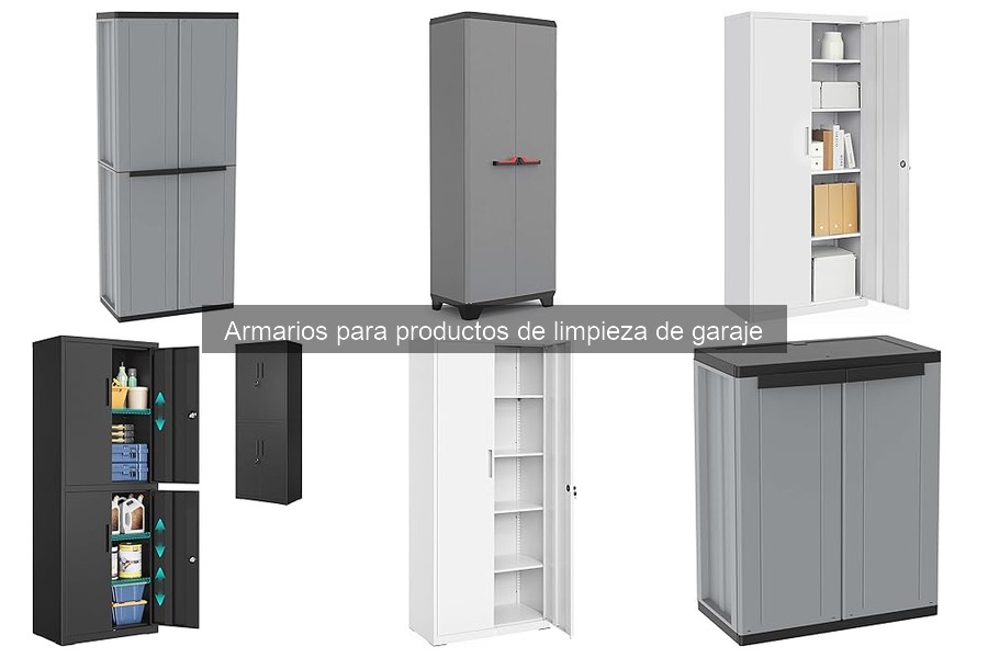 Problemas comunes con armarios para productos de limpieza