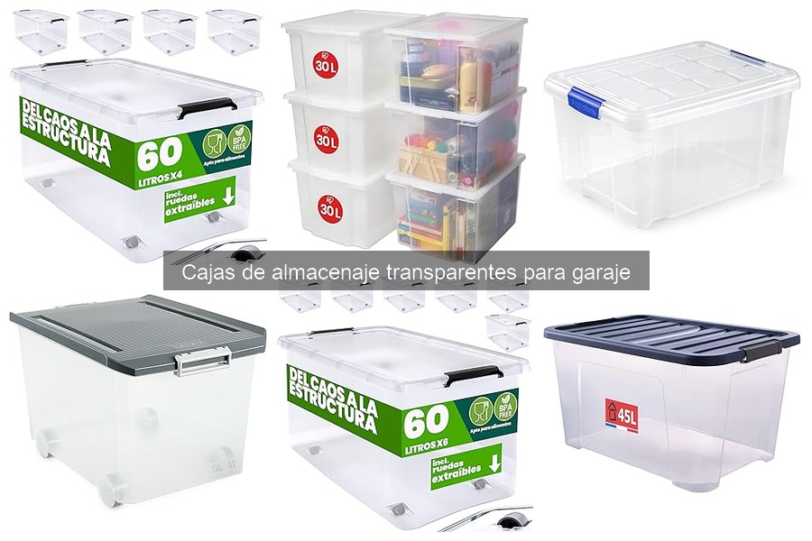 Problemas comunes con cajas de almacenaje transparentes