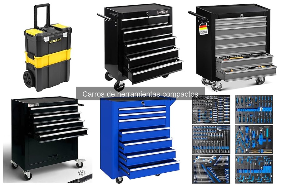 Problemas comunes con carros de herramientas compactos