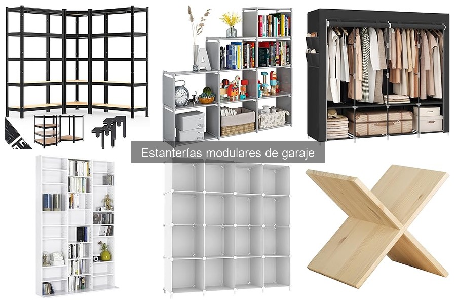 Problemas comunes con estanterías modulares de garaje