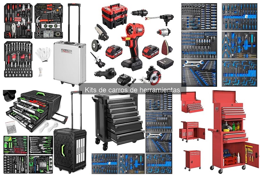 Problemas comunes con kits de carros de herramientas y soluciones
