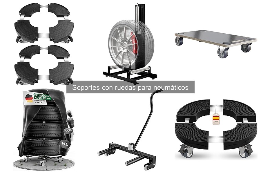 Problemas comunes con soportes con ruedas para neumáticos