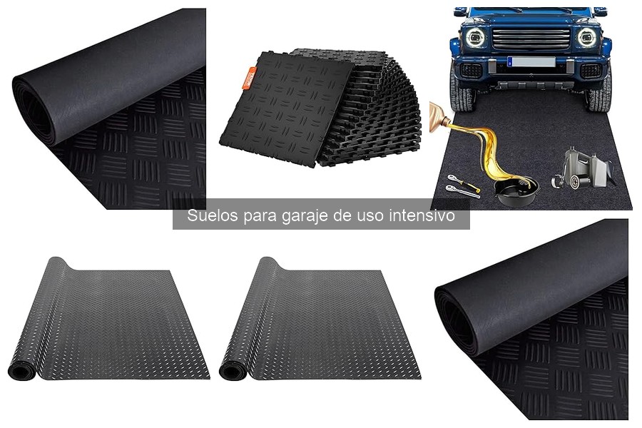 Problemas comunes con suelos para garaje de uso intensivo