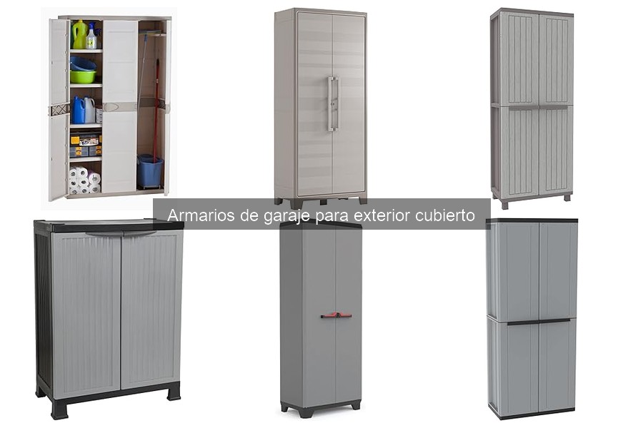 Problemas comunes de armarios de garaje para exterior cubierto