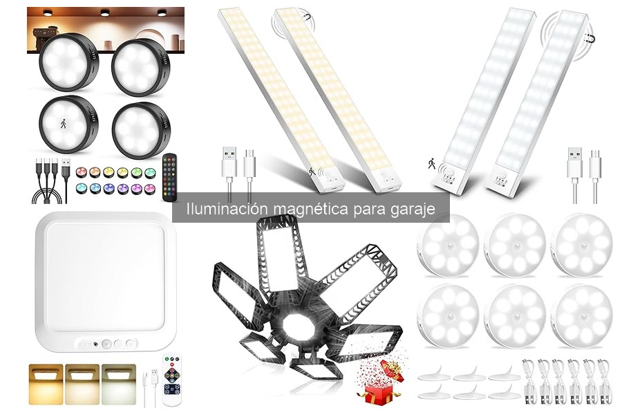 Problemas comunes de iluminación magnética para garaje