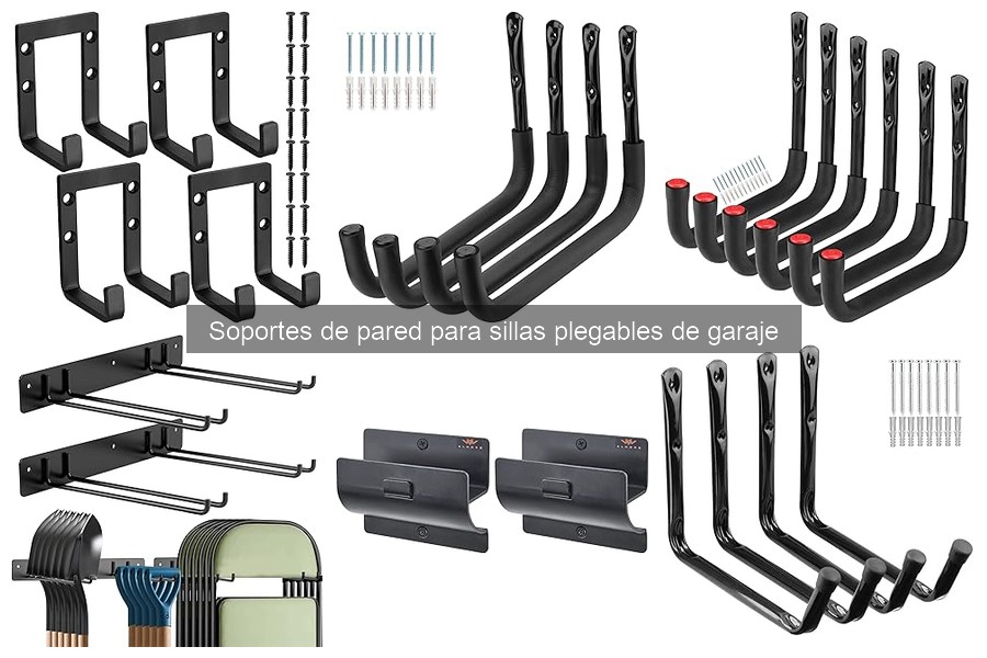 Problemas comunes de soportes de pared para sillas plegables