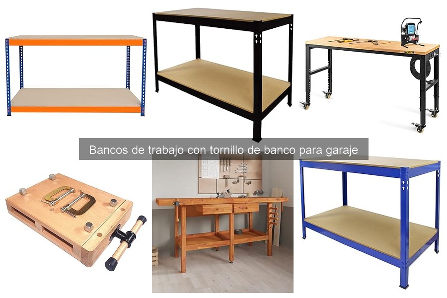 Problemas comunes en bancos de trabajo con tornillo de banco