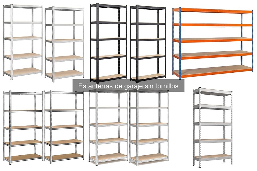 Problemas comunes en estanterías de garaje sin tornillos