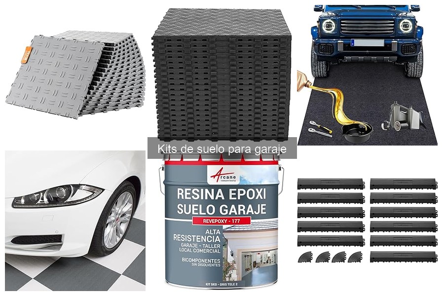 Problemas frecuentes con kits de suelo para garaje y soluciones