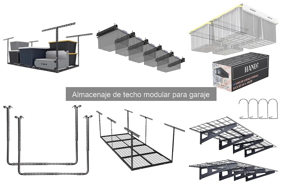 Problemas y soluciones del almacenaje de techo modular