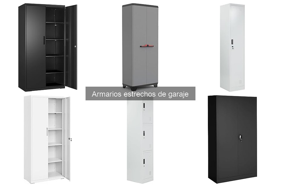 Proyectos DIY con Armarios Estrechos de Garaje