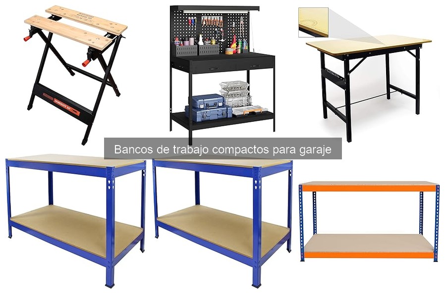 ¿Qué es un banco de trabajo compacto para garaje?