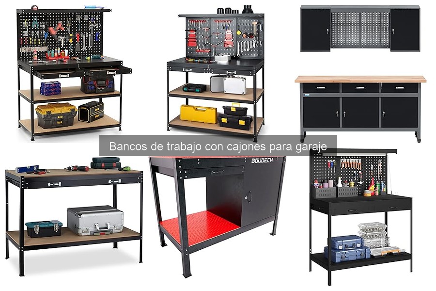 ¿Qué es un banco de trabajo con cajones? Características y usos