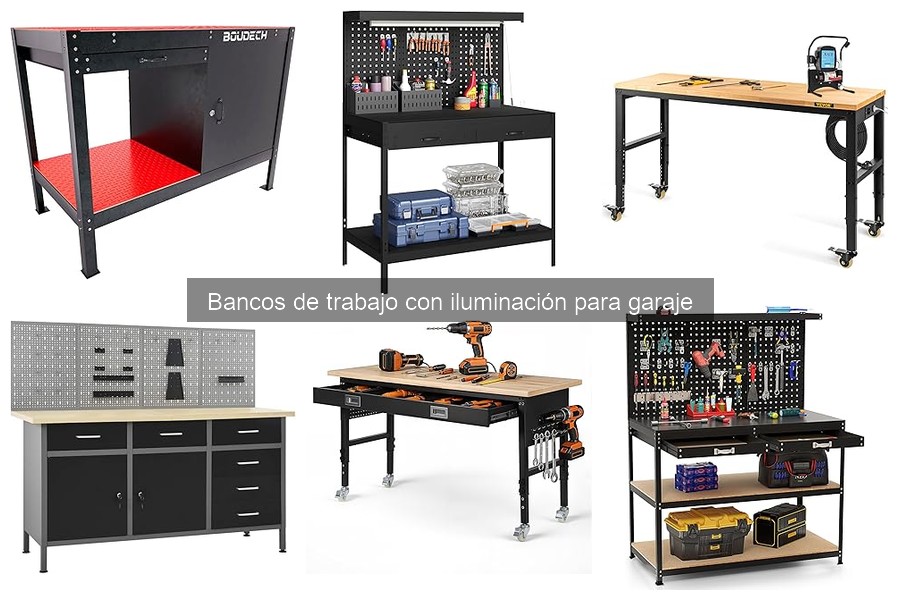 ¿Qué es un banco de trabajo con iluminación? Características