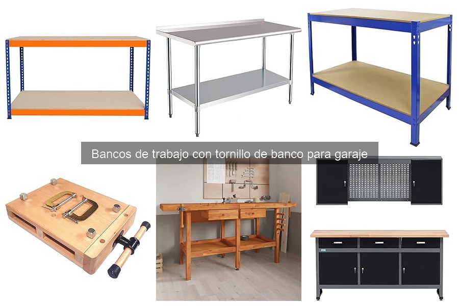 ¿Qué es un banco de trabajo con tornillo de banco?
