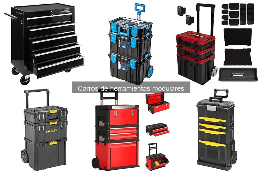 ¿Qué es un carro de herramientas modular? Definición y características