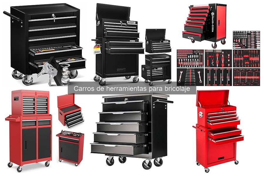 ¿Qué es un carro de herramientas para bricolaje?
