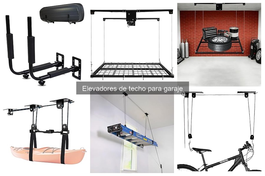 ¿Qué es un elevador de techo para garaje? Guía completa