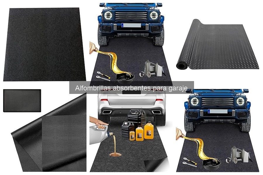 Qué son las alfombrillas absorbentes para garaje