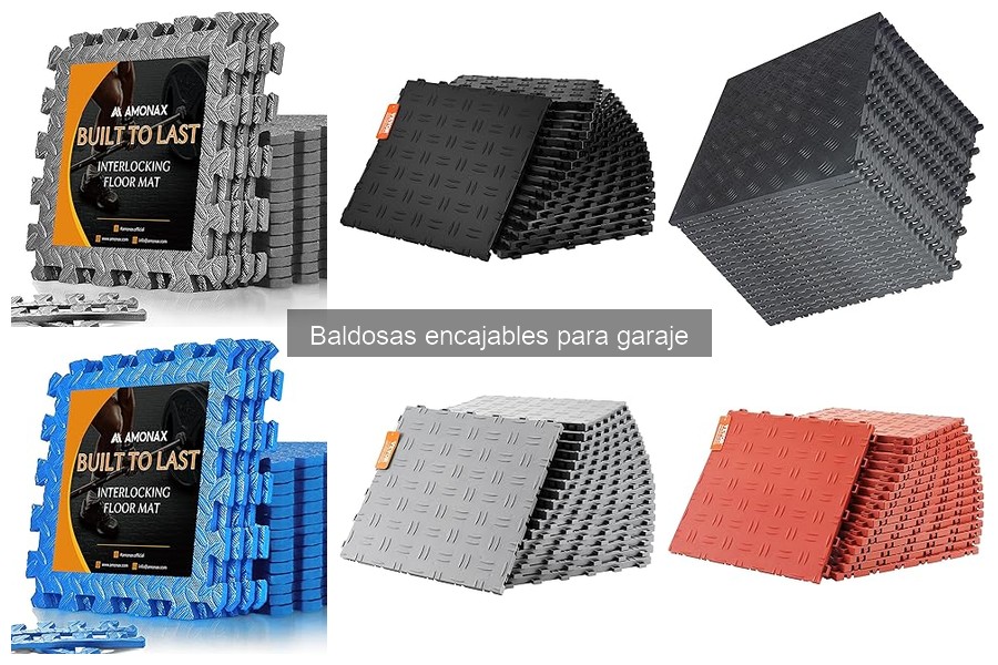 ¿Qué son las baldosas encajables para garaje?