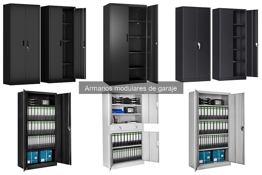 ¿Qué son los armarios modulares de garaje? Características y Más