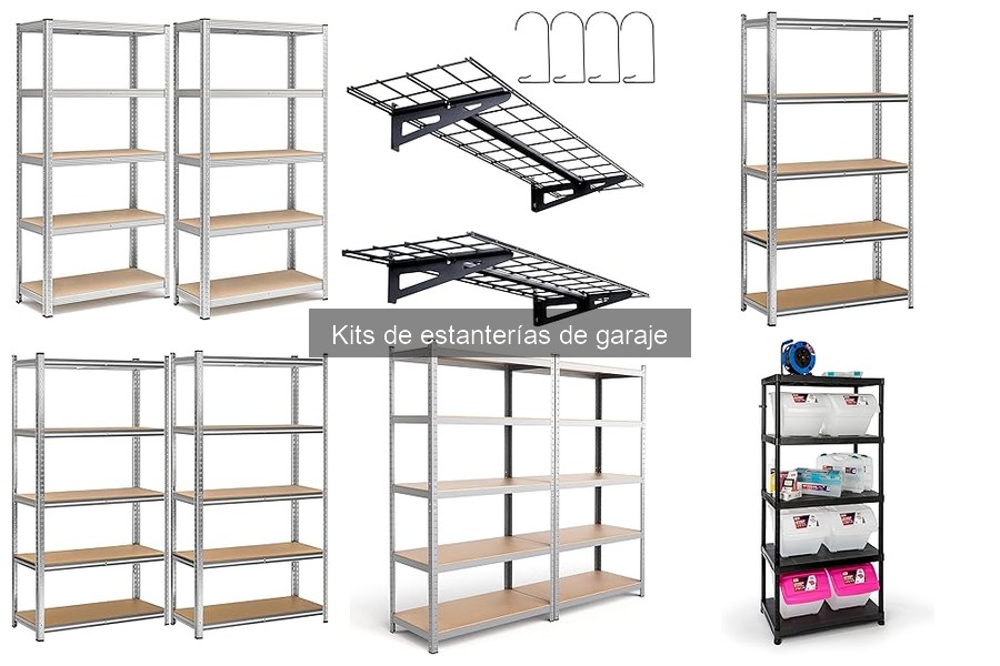 ¿Qué son los kits de estanterías de garaje? Características y usos