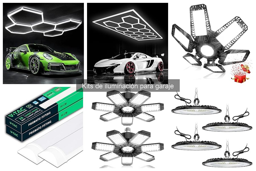 ¿Qué son los kits de iluminación para garaje?