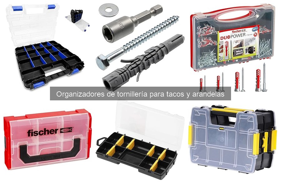 ¿Qué son los organizadores de tornillería? Descubre su utilidad