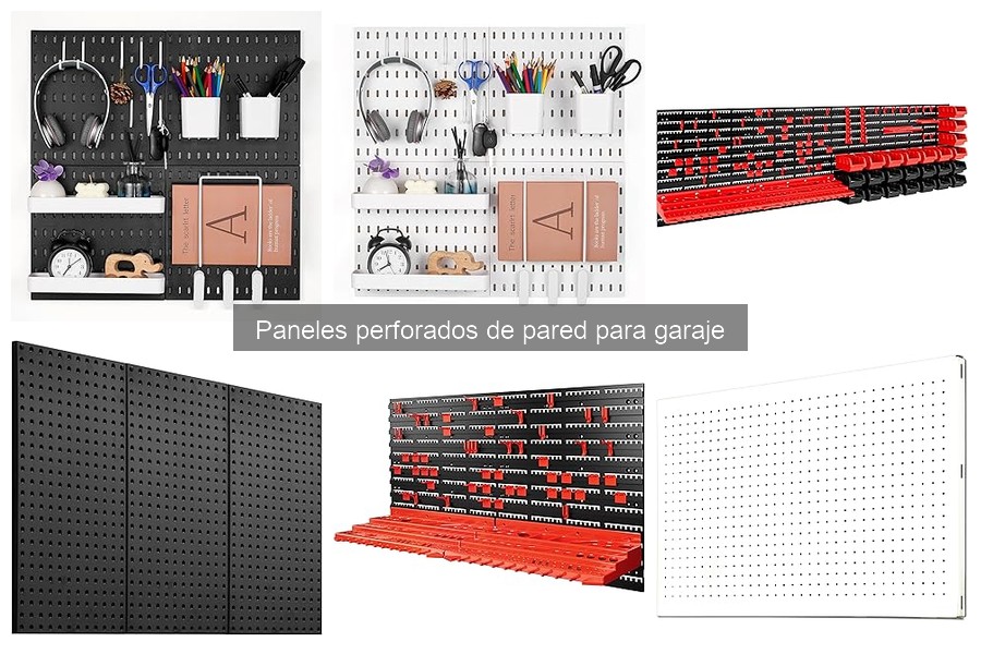 ¿Qué son los paneles perforados de pared para garaje?
