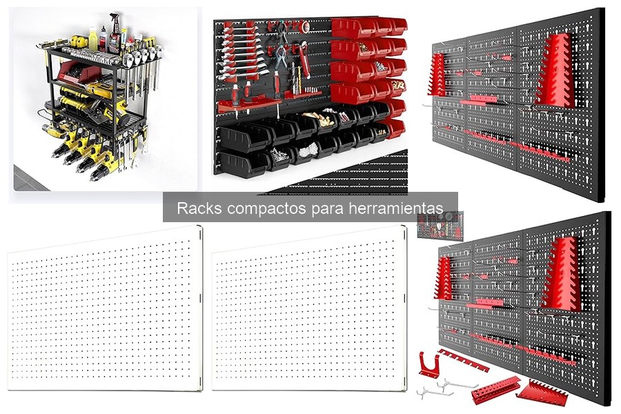 ¿Qué son los racks compactos para herramientas?