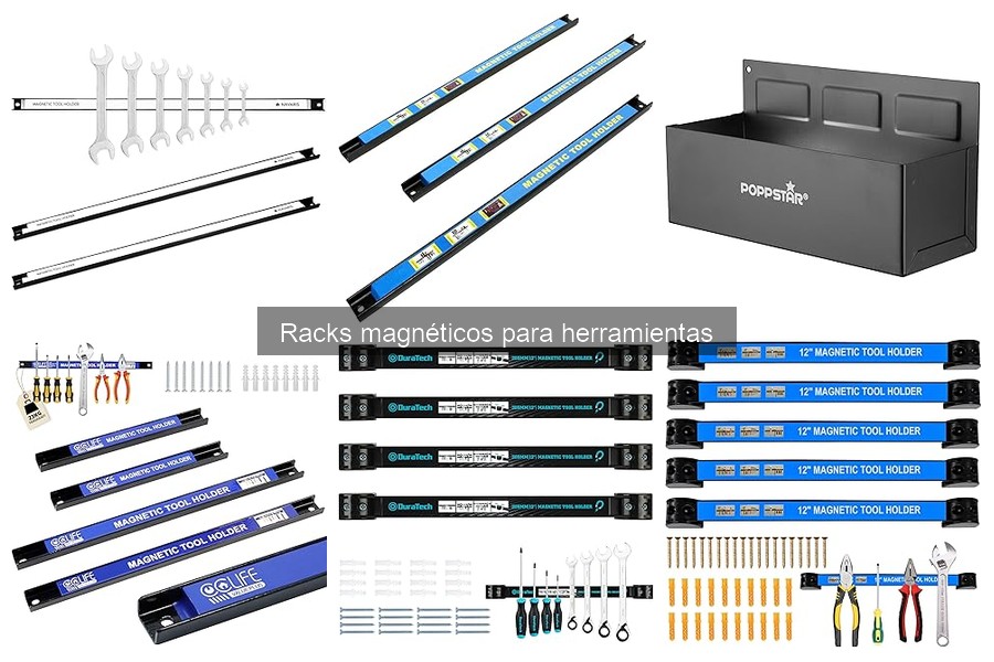 ¿Qué son los racks magnéticos para herramientas?