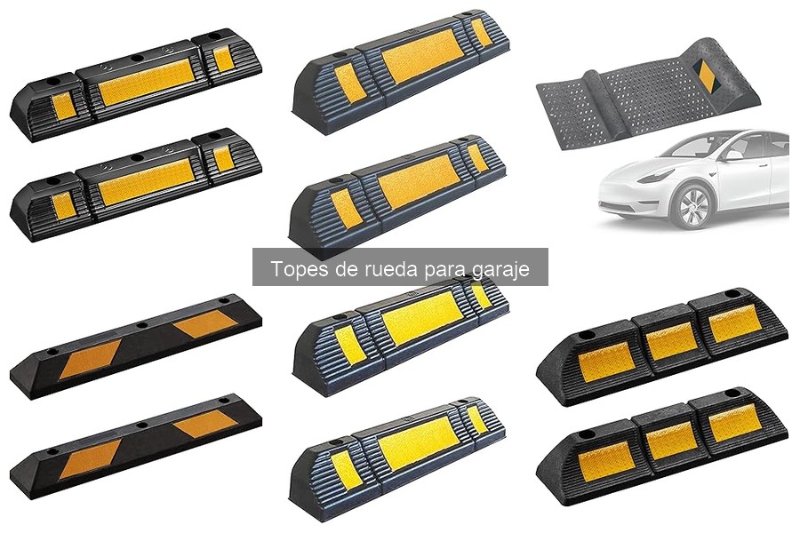 ¿Qué son los topes de rueda para garaje? Funciones y beneficios