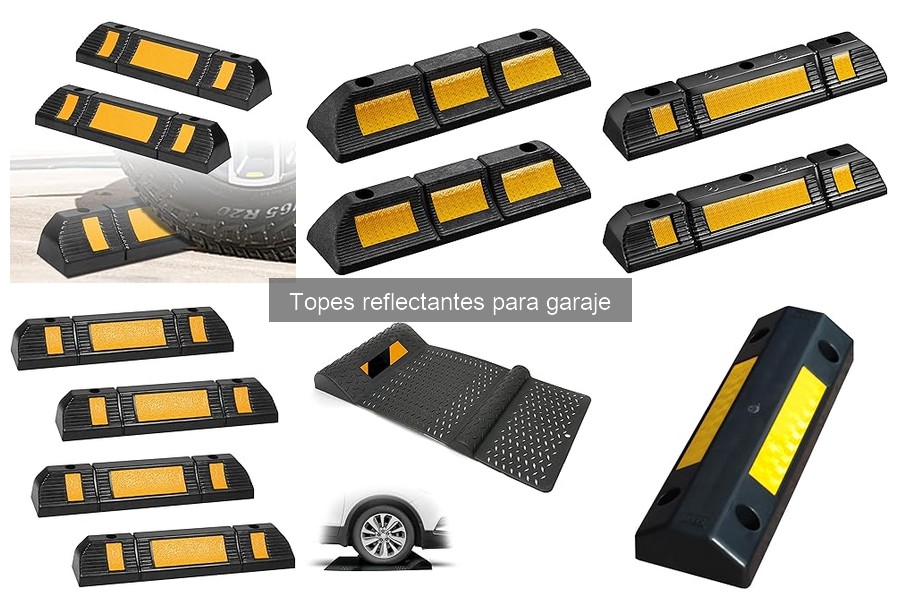 ¿Qué son los topes reflectantes para garaje? Características y usos