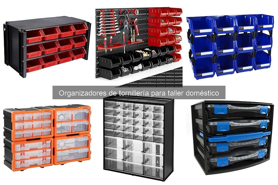¿Qué tamaño de organizador de tornillería necesitas?