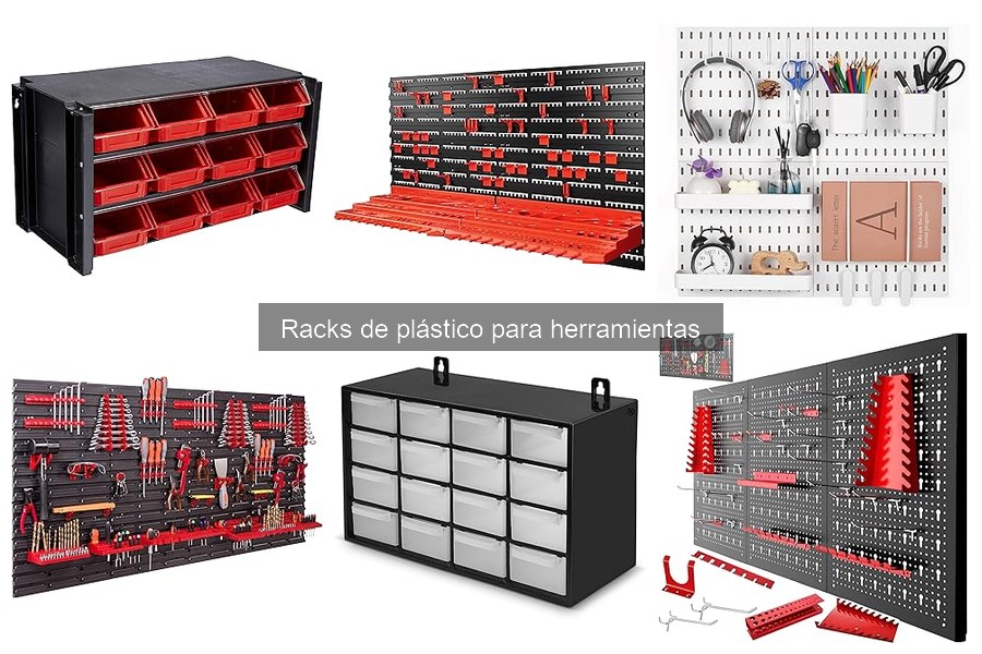 Racks de plástico para herramientas: características y beneficios
