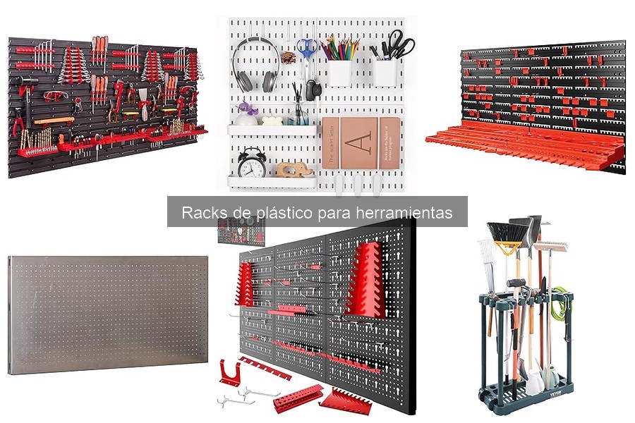 Racks de plástico para herramientas: ¿son resistentes al clima?