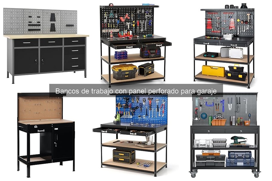Reseñas de usuarios sobre bancos de trabajo con panel perforado
