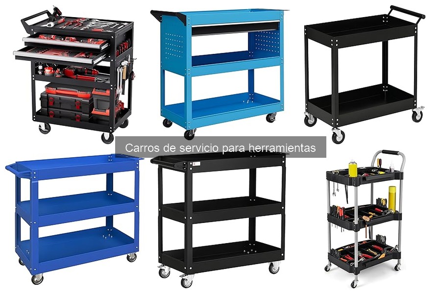 Revisión de Carros de Servicio para Herramientas Destacados