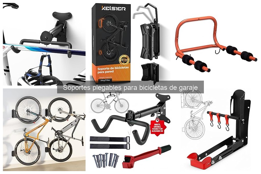Seguridad de los Soportes Plegables para Bicicletas en Garaje