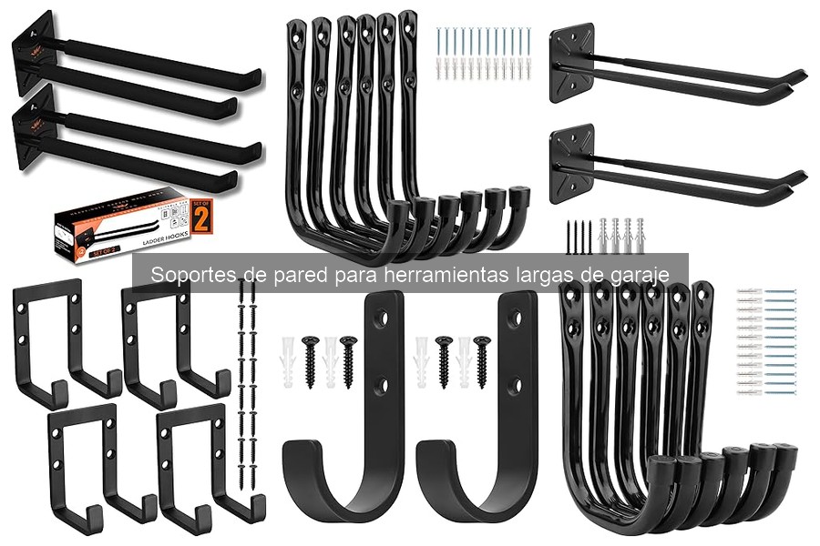 Soportes de pared para herramientas largas: ¿Qué son y cómo usar?